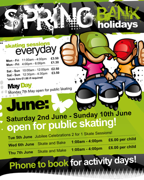 Spring Bank at Simply Skate
